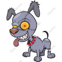 Quirky Cartoon Dog
