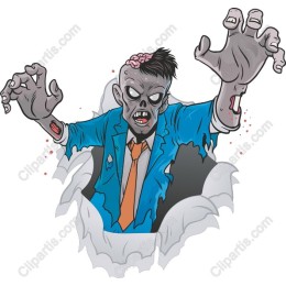 Zombie in a Suit