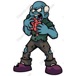 Cartoon Zombie - Fun & Frightening!