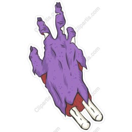 Purple Monster Hand
