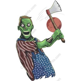 Zombie Axe Wielding