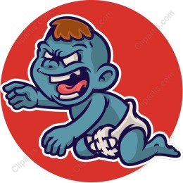 Mischievous Blue Baby