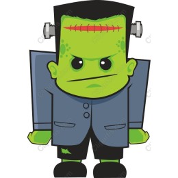 Quirky Frankenstein Character