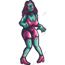 Creepy Zombie Woman
