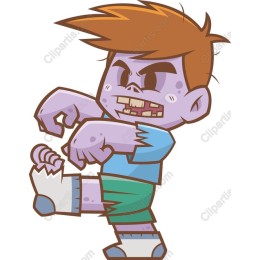 Playful Zombie Character