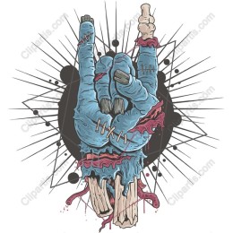 Rock On Hand Gesture