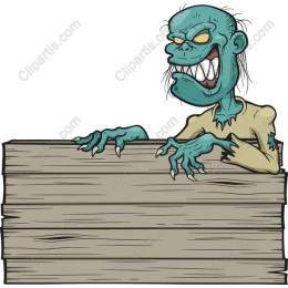 Zombie Peek-aboo