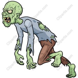 Zombie - Undead Horror Clipart
