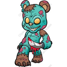 Zombie Teddy Bear
