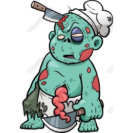 Quirky Zombie Chef