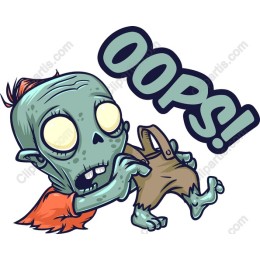 Playful Zombie OOPS!