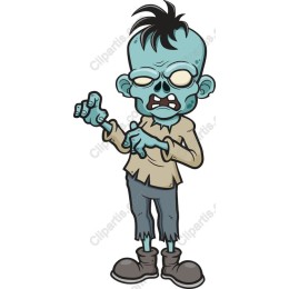 Quirky Cartoon Zombie