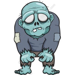 Cartoon Zombie Character