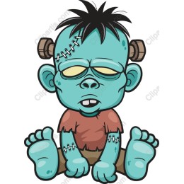 Chibi Zombie Character