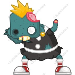 Quirky Zombie Character
