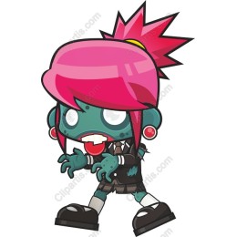 Cute Zombie Girl