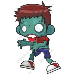 Cartoon Zombie Boy