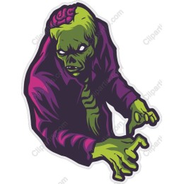 Zombie - Colorful Creepy