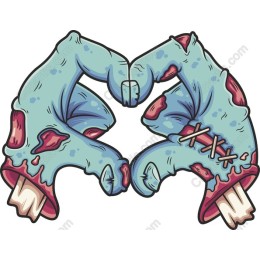 Zombie Heart Hands