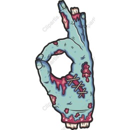 Zombie Hand Gesture