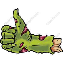Zombie Hand Thumbs-Up