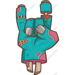 Zombie Hand Rock On