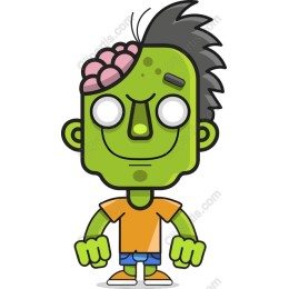 Cartoon Zombie Character