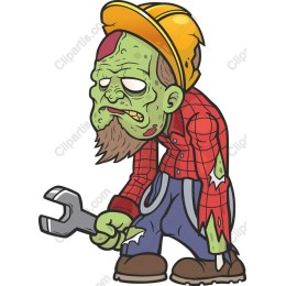 Zombie Construction Worker