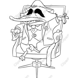 Charming Cartoon Character